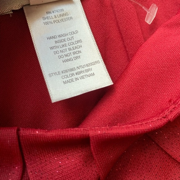 NWOT SWEET STORM Burgundy Jumpsuit - Picture 6 of 9